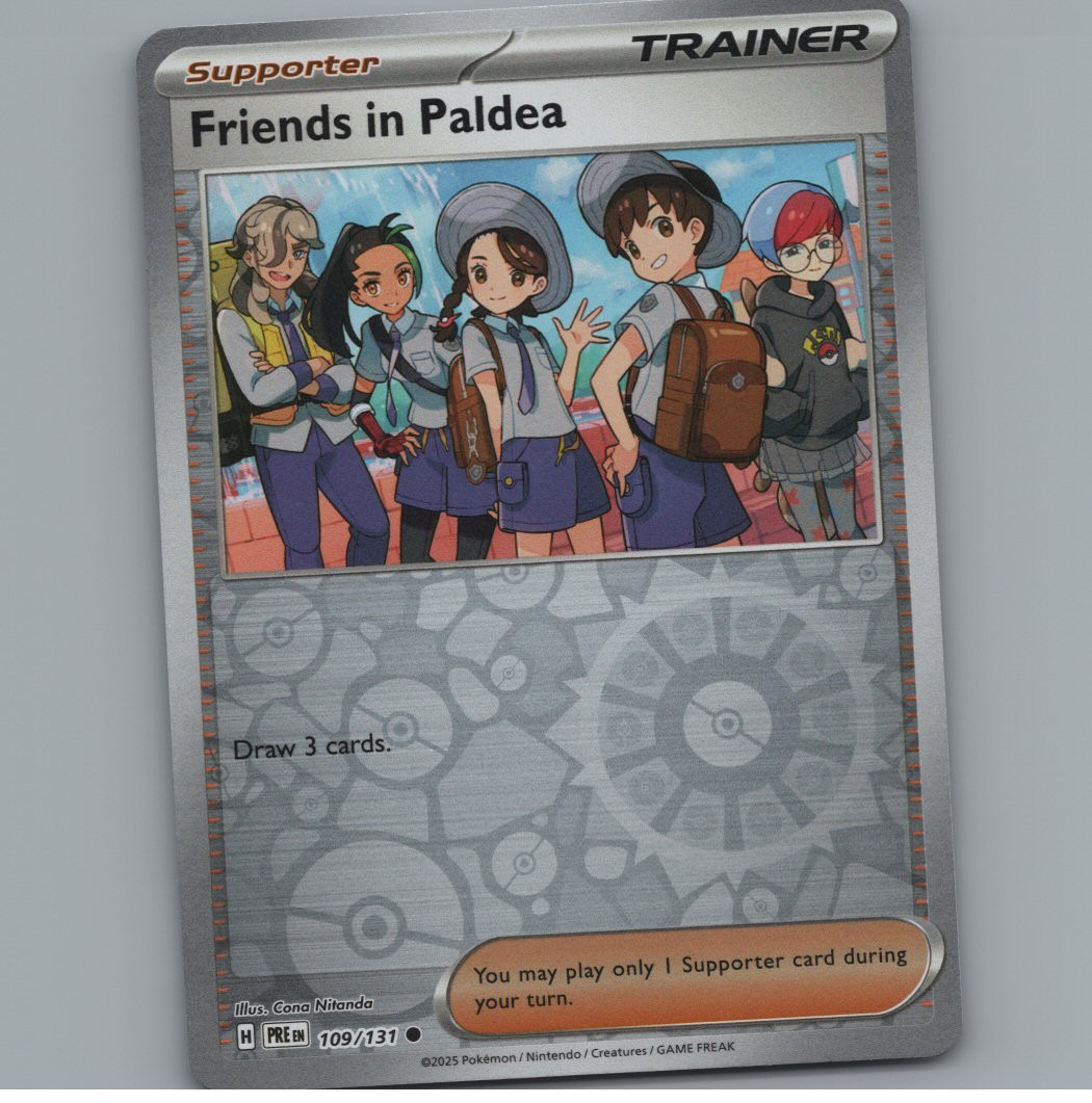 Friends in Paldea - Prismatic Evolutions - #109 - Reverse Holo
