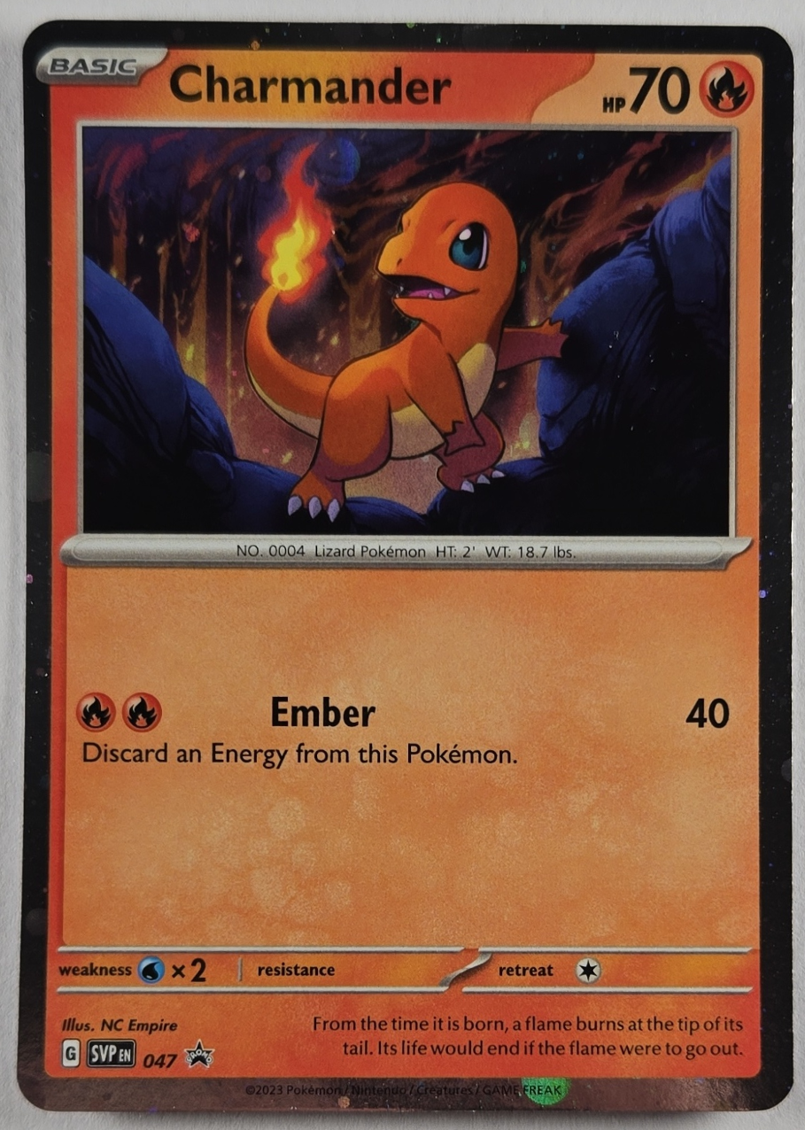 Charmander - SVP Black Star Promos - #047