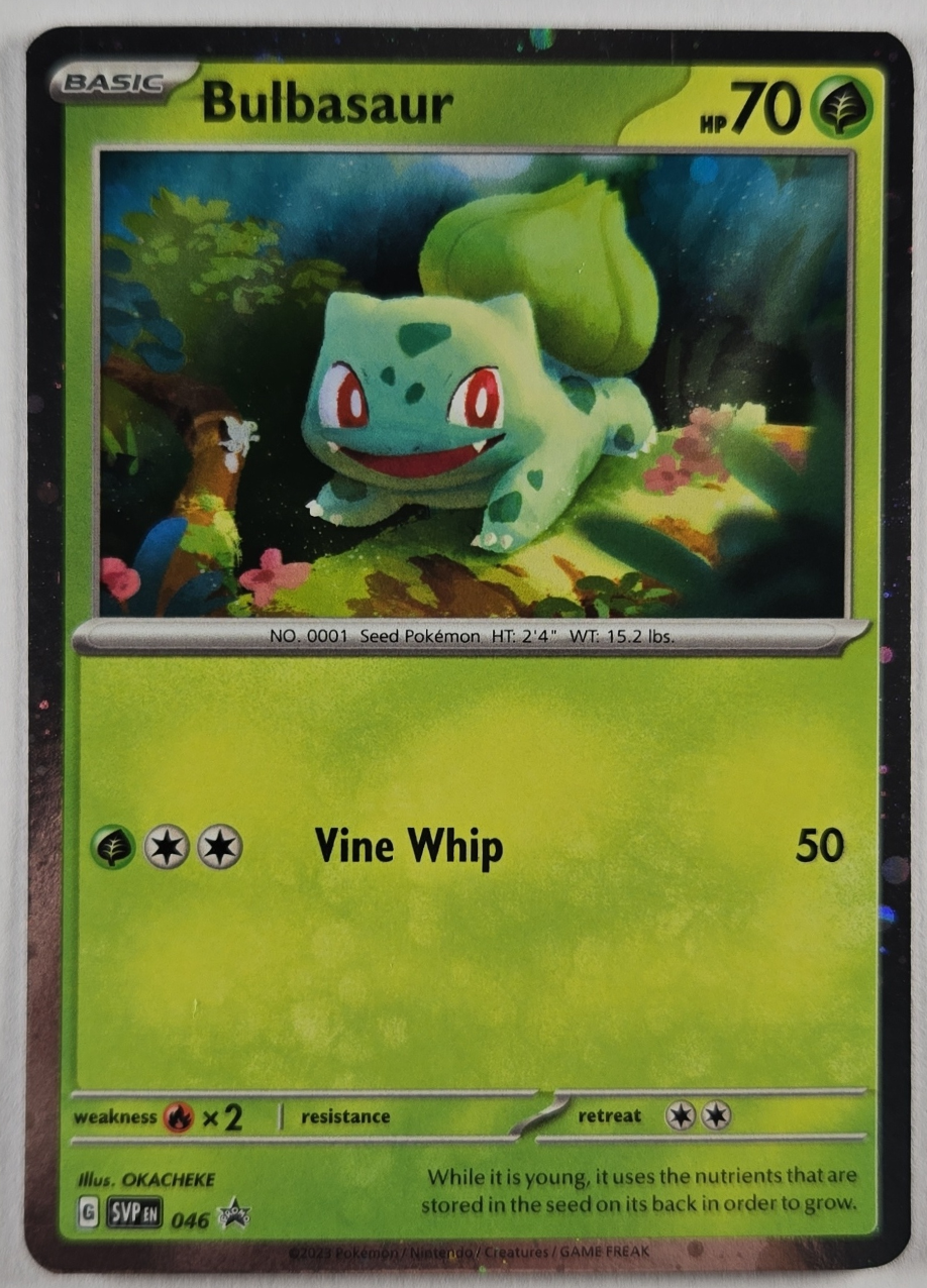 Bulbasaur - SVP Black Star Promos - #046