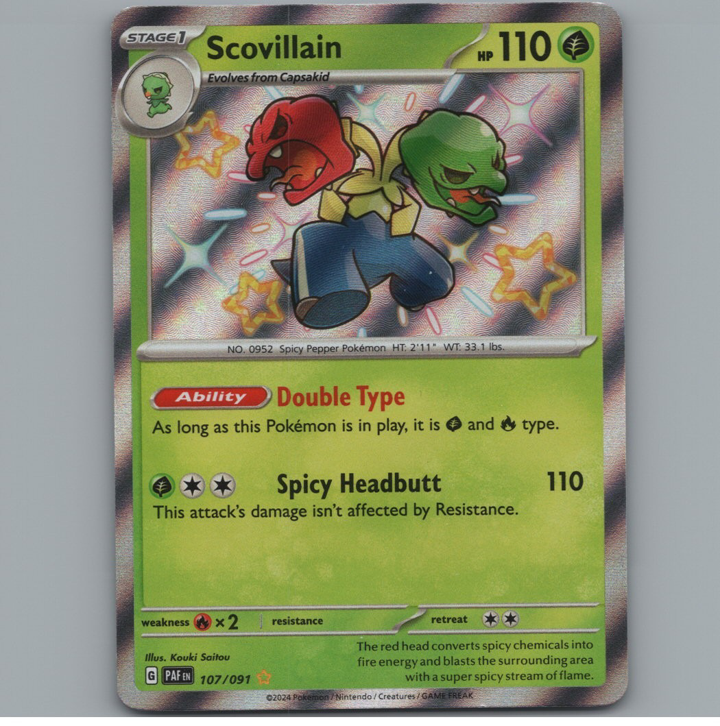 Scovillain - Paldean Fates - #107 - Normal