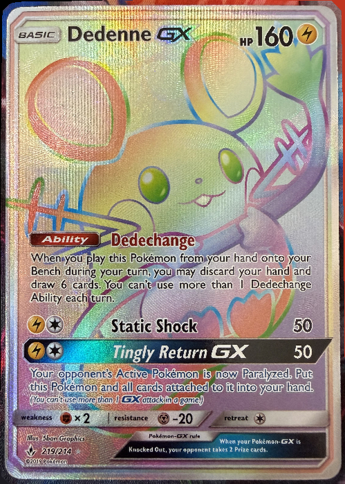 Dedenne GX #219