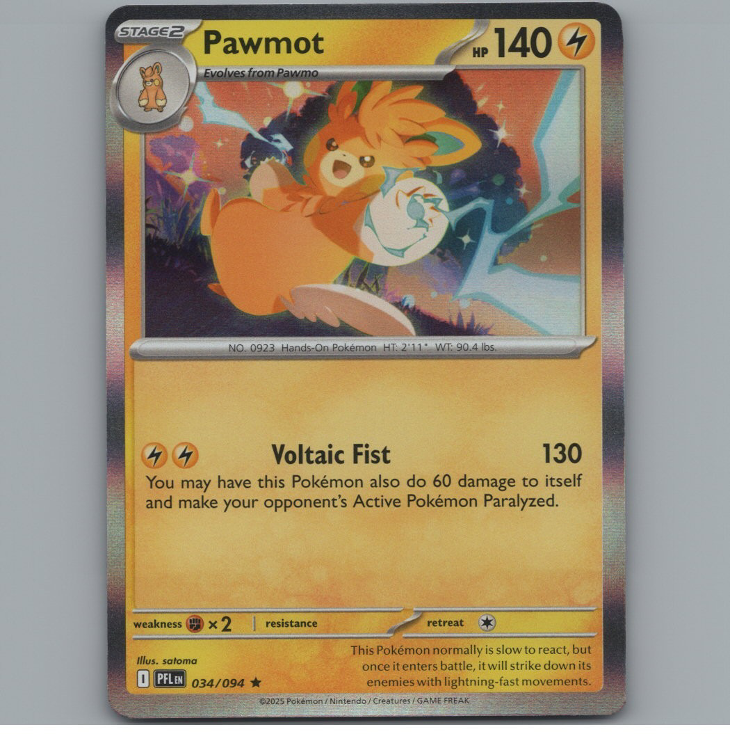 Pawmot - Phantasmal Flames - #034 - Normal