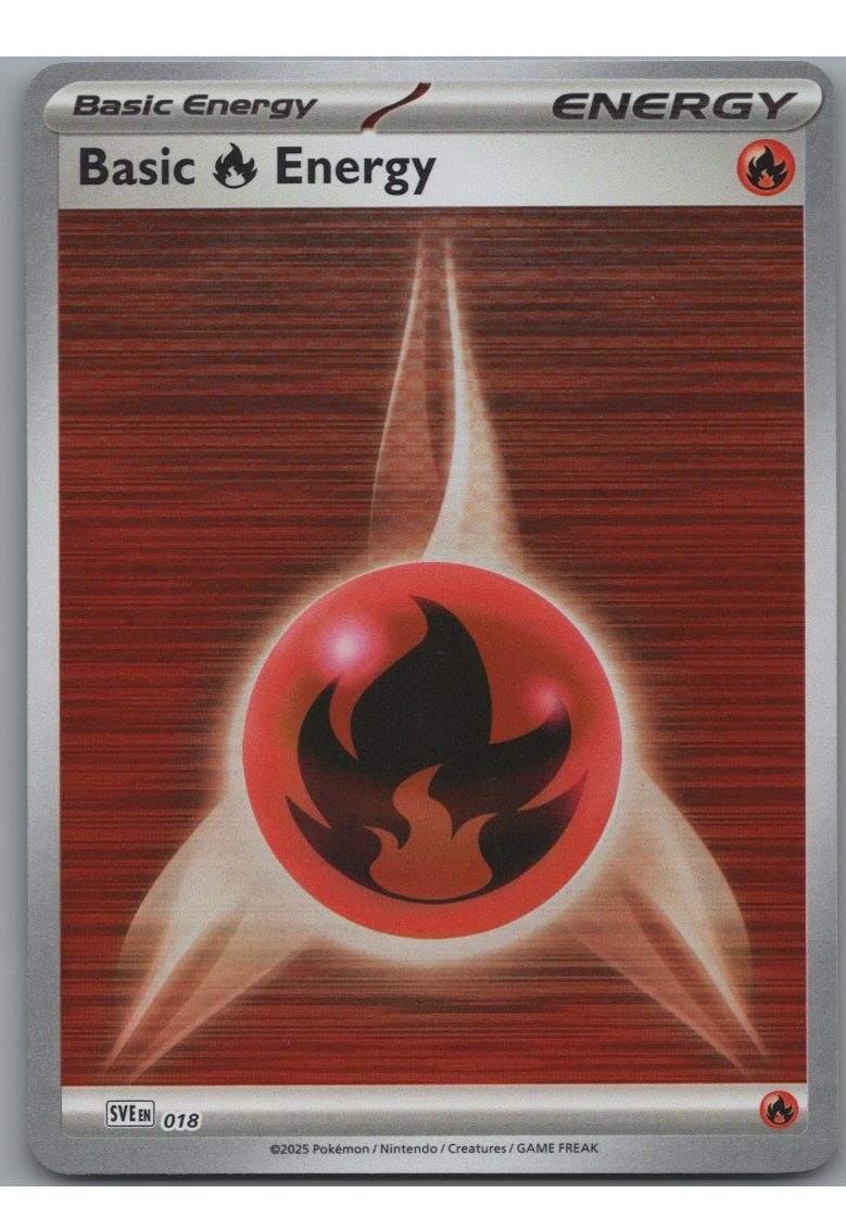 Fire Energy - Scarlet & Violet Energy - #018