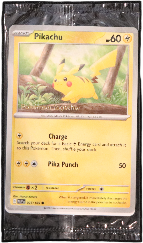 Pikachu [Pokemon Together] - Pokemon Scarlet & Violet 151 - #25
