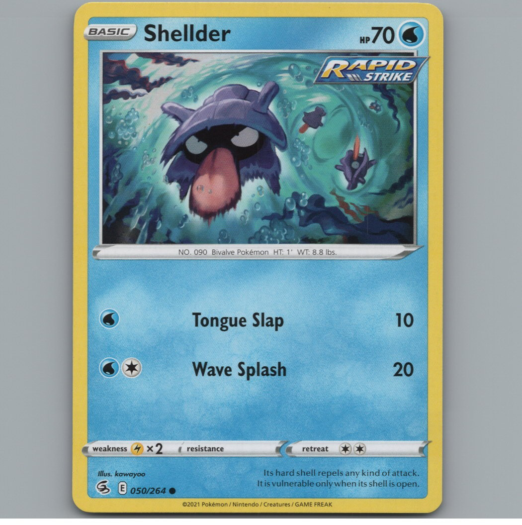 Shellder - Fusion Strike - #50 - Normal