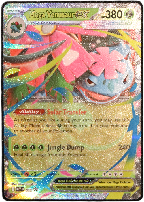 Mega Venusaur EX - Pokemon Promo - #13 - Normal