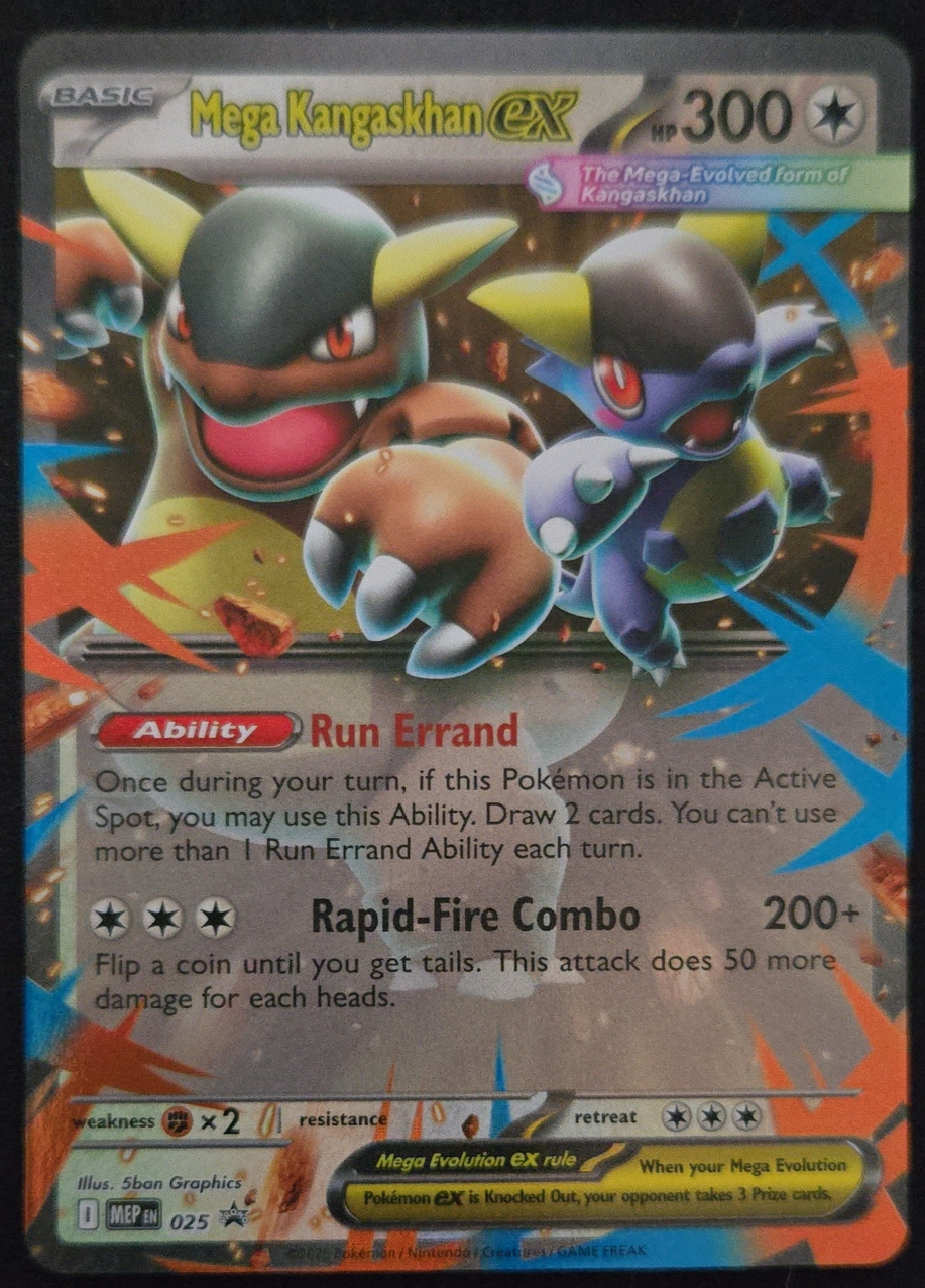 Mega Kangaskhan ex - MEP Black Star Promos - #025