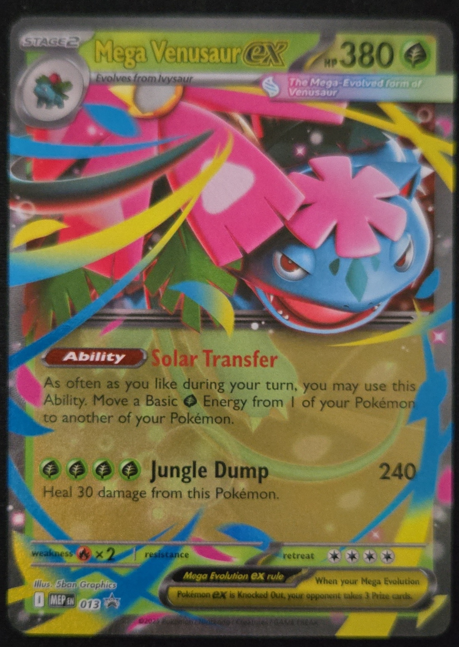 Mega Venusaur ex - MEP Black Star Promos - #013