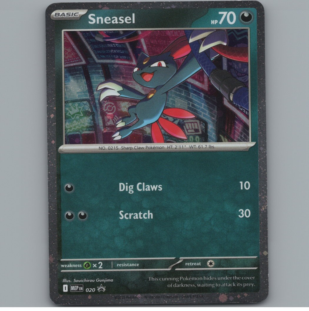 Sneasel - MEP Black Star Promos - #020 - Normal