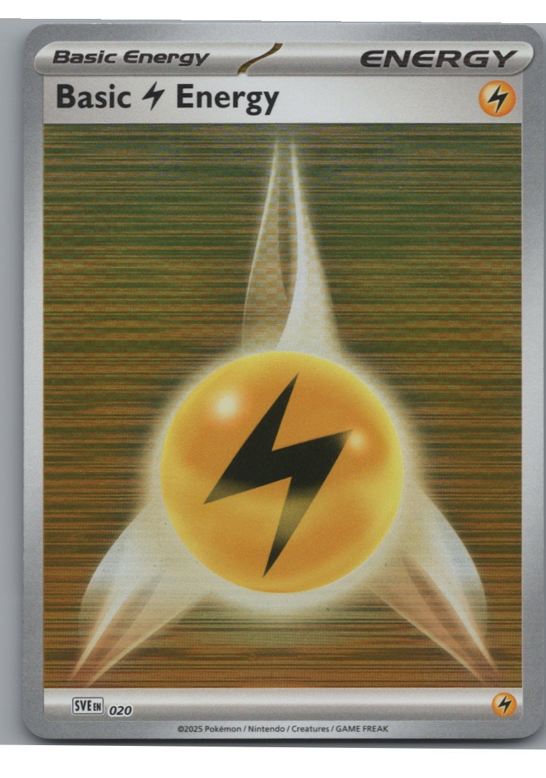 Lightning Energy - Scarlet & Violet Energy - #020
