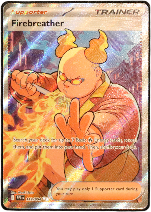 Firebreather - Pokemon Phantasmal Flames - #119