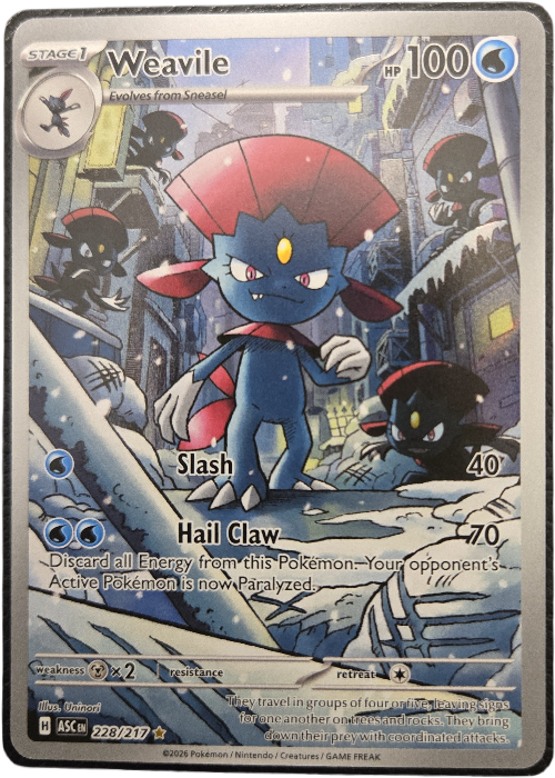 Weavile - Pokemon Ascended Heroes - #228